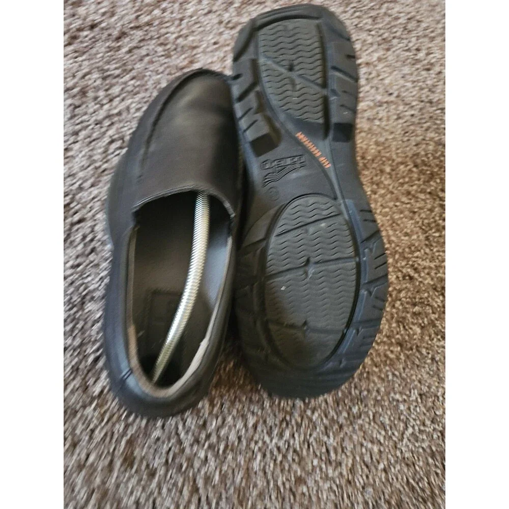 Dansko Wayne Black Full Grain Leather Slip On Shoes Men’s Size EU 46 US 13